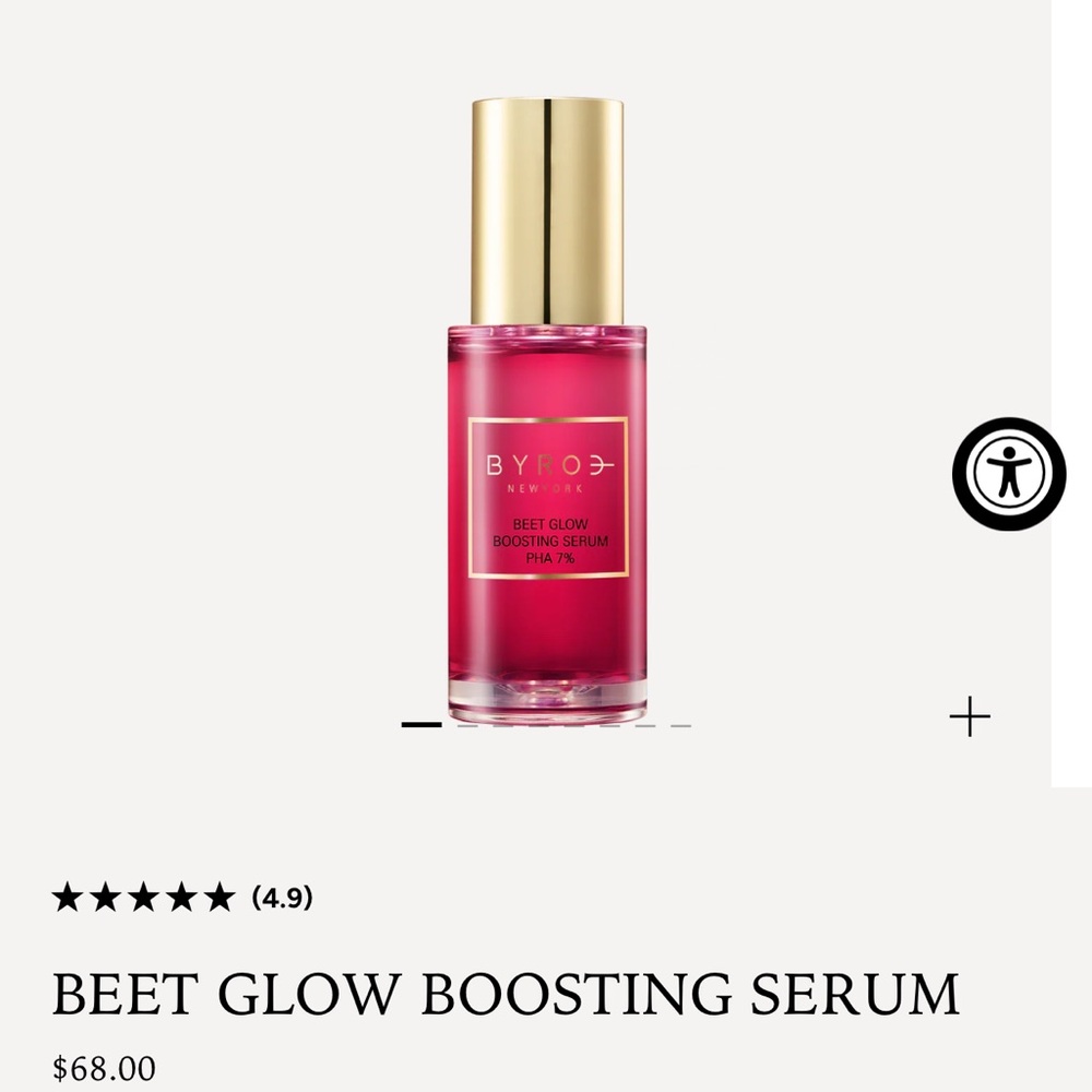 ROE Beet Glow Boosting Serum - PHA 7%